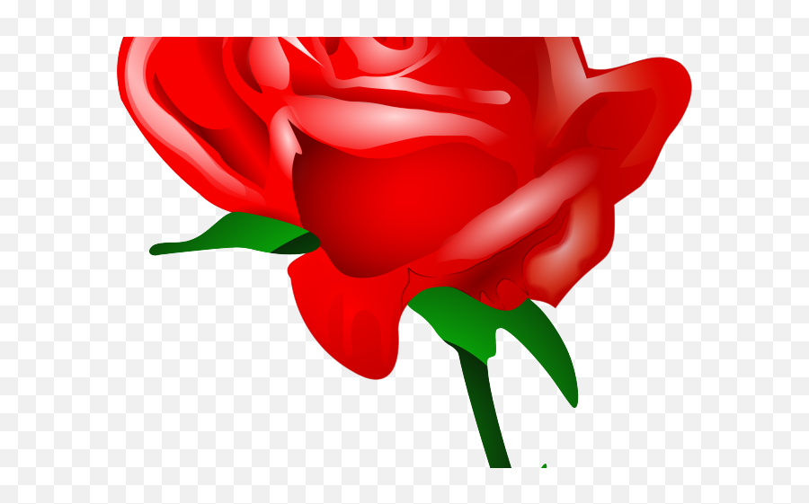 Download Gothic Clipart Red Rose - Flower Love Png,Cartoon Rose Png