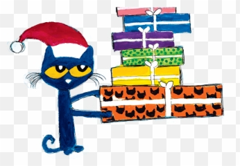 Cat Clipart Petethecatbooks Com Pete - Pete The Cat Christmas Clipart Png,Pete The Cat Png