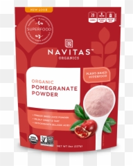 Pomegranate Powder - Navitas Organics Acai Powder Png,Pomegranate Transparent