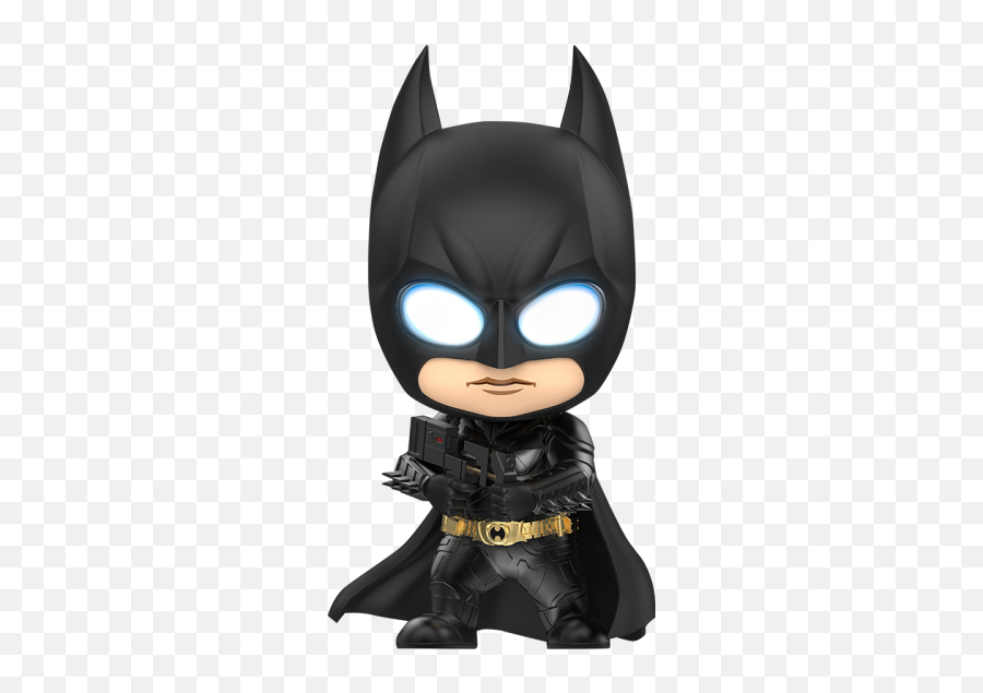 Batman With Sticky Bomb Gun Cosbaby By Hot Toys - Hot Toys Cosbaby Png,Batman Mask Transparent