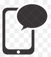 Smartphone Gadget Technology Icon Vector Graphic - Dot png