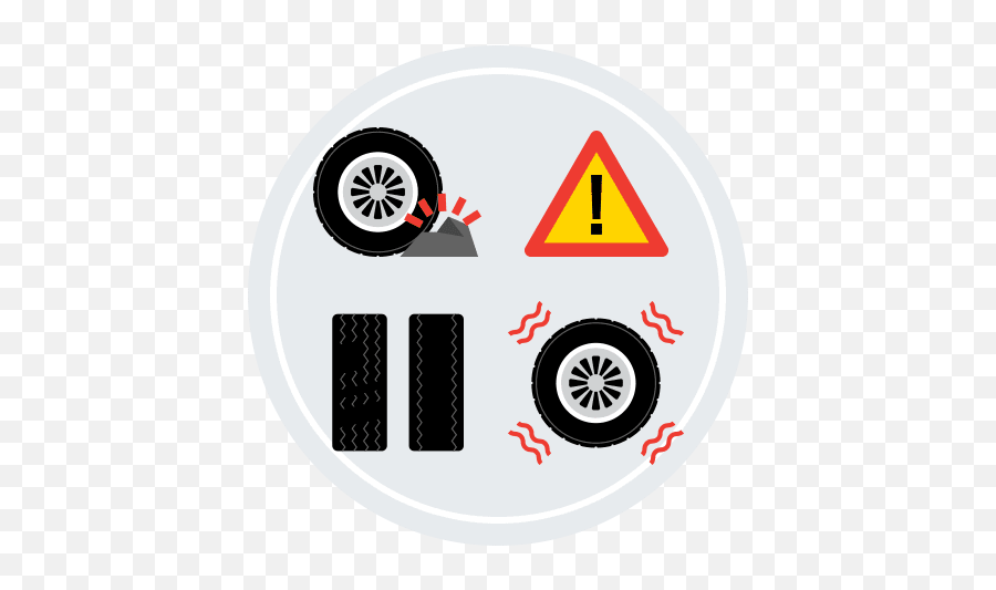 Free Auto Services Flat Tire Repair Brake U0026 Wheel - Synthetic Rubber Png,Wheel Alignment Icon