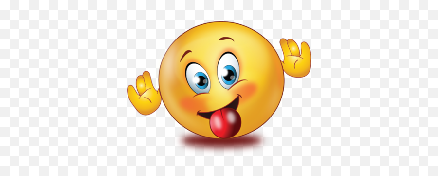 Tease Big Tongue Emoji - Big Tongue Out Emoji Png,Tongue Emoji Png