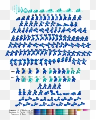 Megaman Sprite Png - Sheet