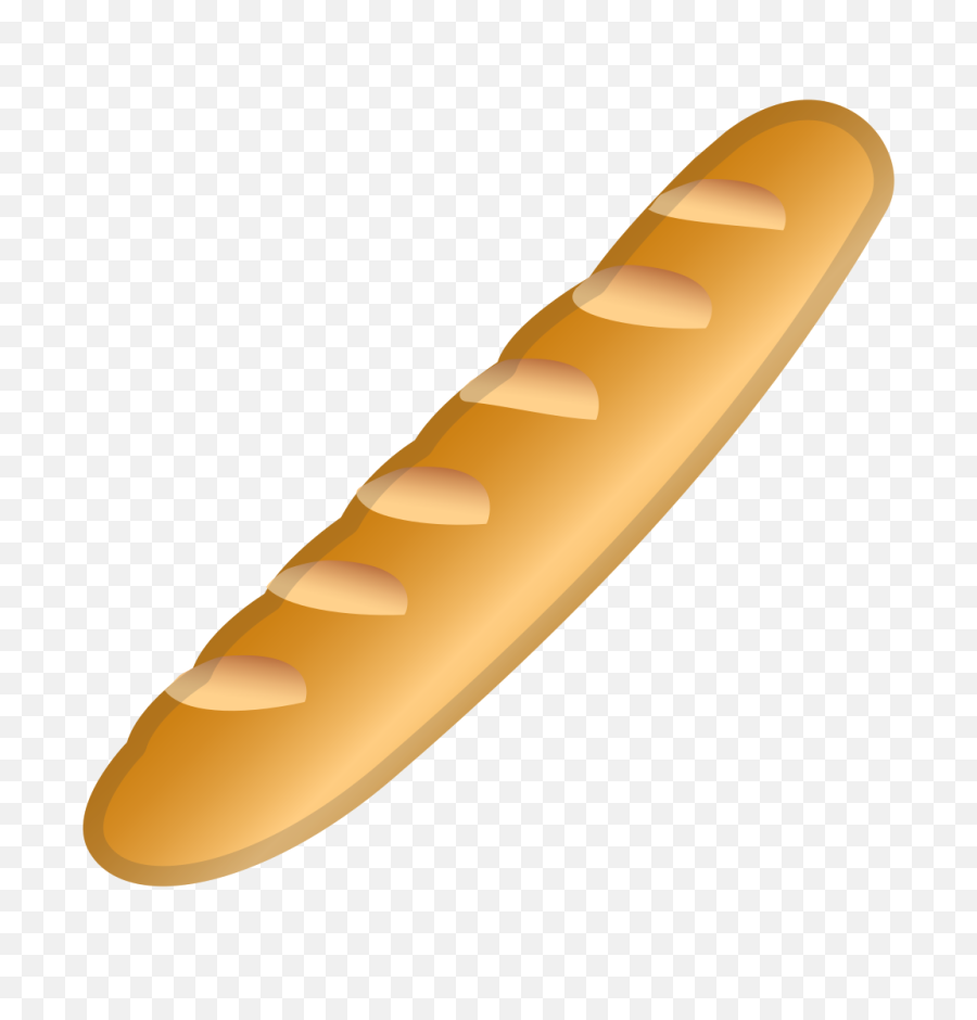 Baguette Bread Icon - Baguette Emoji Transparent Png,Baguette Png