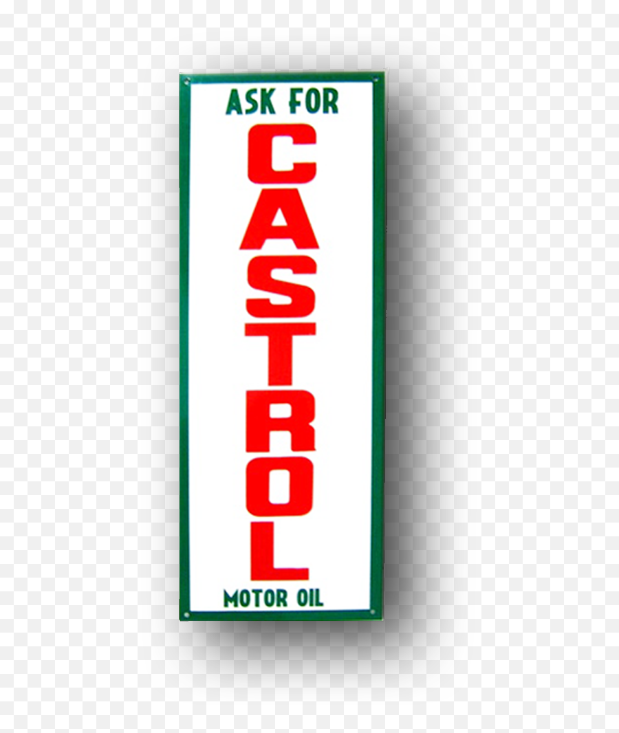 Castrol Sign - Carmine Png,Castrol Logo