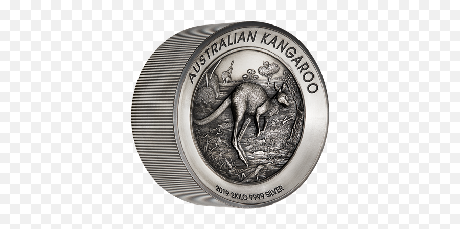 Australian Kangaroo - 2 Kilo Emkcom Silver Png,Kangaroo Png