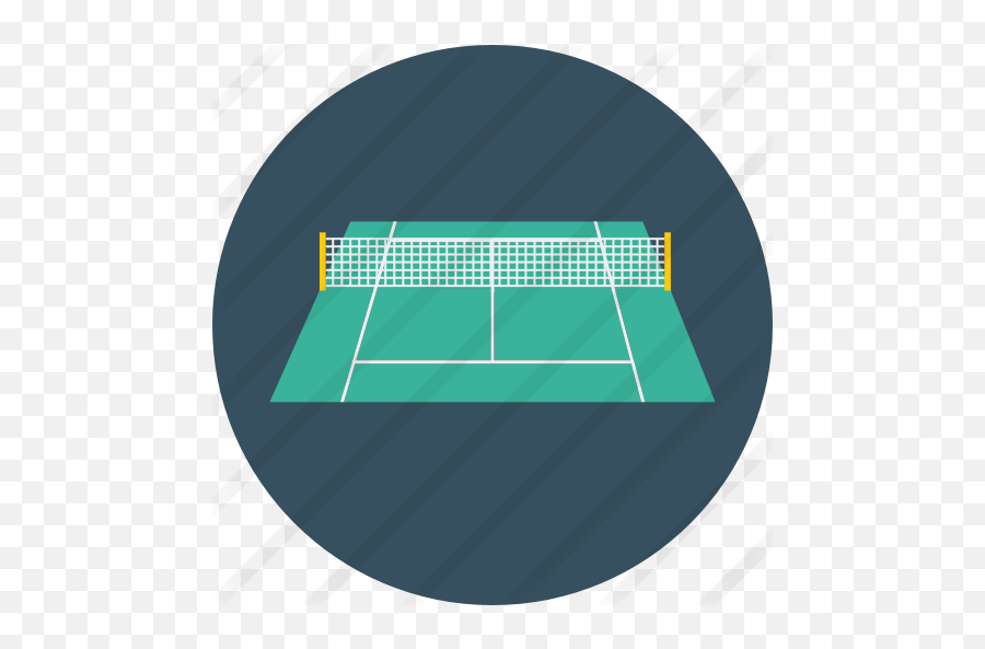 Tennis Court - Free Sports Icons Racketlon Png,Court Png