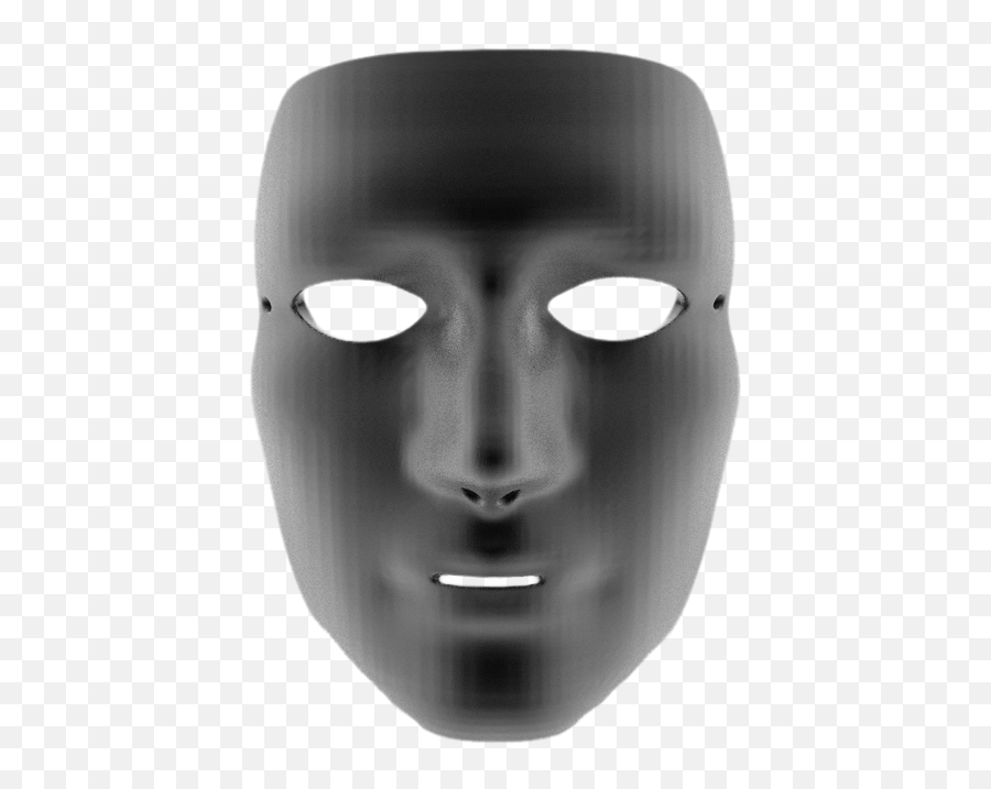Blank Mask Png 2 Image - Face Mask,Black Mask Png