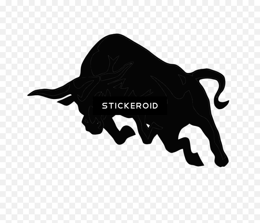 Basketball Clipart Black And White Png - Stock Market Bull Logo,Basketball Clipart Transparent