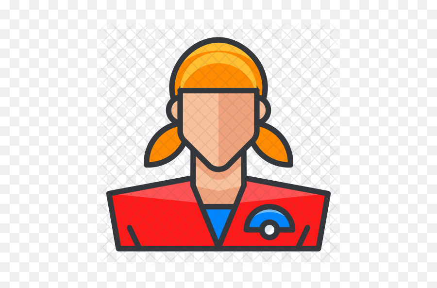 Pokemon Trainer Icon Of Colored Outline - Clip Art Png,Pokemon Trainer Png
