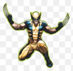 Download Hd Ftestickers Superheroes - Wolverine X Men Png,Xmen Png