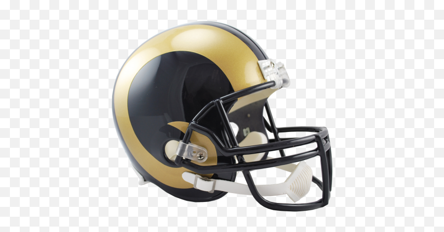 Los Angeles Rams Nfl Full - Size Helmet Replica Dynasty La Rams Helmet Png,Eagles Helmet Png