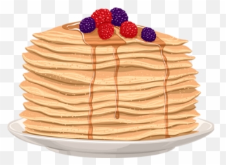 Pancake Clipart Crepe Picture - Pancake Png,Crepes Png