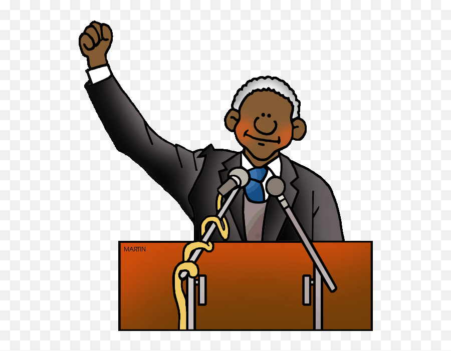 Clip Art Clipart Drawing - African American Leaders Clip Art Png,Mandela Png