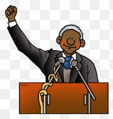 Clip Art Clipart Drawing - African American Leaders Clip Art Png,Mandela Png