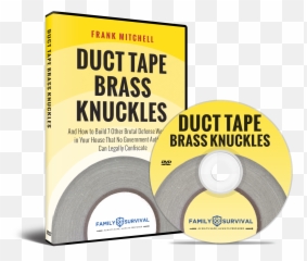Download Hd Duct Tape Brass Knuckles - Label Png,Brass Knuckles Png