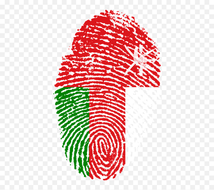 Oman Flag Fingerprint - Oman Flag Fingerprint Png,Oman Flag Png