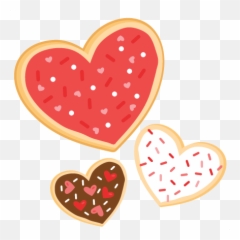 Svg Scrapbook Cut File Cute Clipart - Valentine Cookie Clip Art Png,Sugar Cookie Png