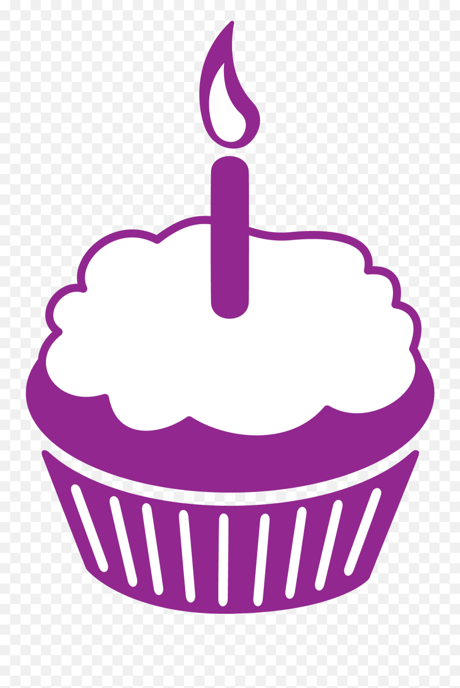 Happy Birthday Clip Art - Cartoon Happy Birthday Cake Png,Birthday Cupcake Png