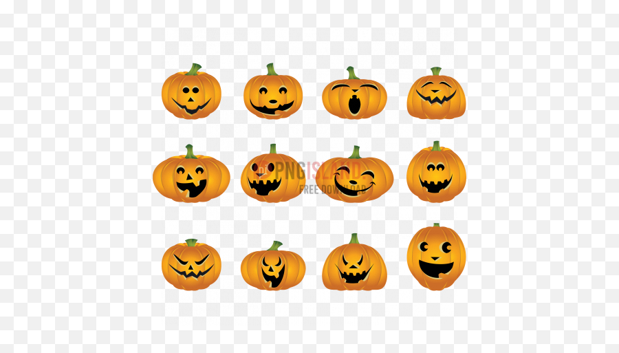 Jack O Lantern Pumpkin Png Image With - Vector Pumpkin Halloween,Jack O Lantern Transparent