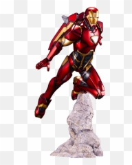 Marvel Premier Iron Man Artfx Statue - Iron Man Artfx Statue Png,Iron Man Flying Png