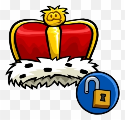 King Crown - Club Penguin Transparent Png Original Cartoon