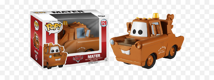 Download Hd Funko Pop Cars Mater Transparent Png Image - Funko Pop Cars Mater,Mater Png