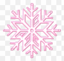 Merry Christmas 4 Snowflakes - Clip Art png