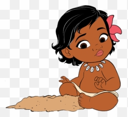 Moana Transparent Cartoon Baby - Clipart png