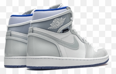 Download Air Jordan 1 Retro High Zoom - Air Jordan I Retro High Zoom White Png,Air Jordan Png