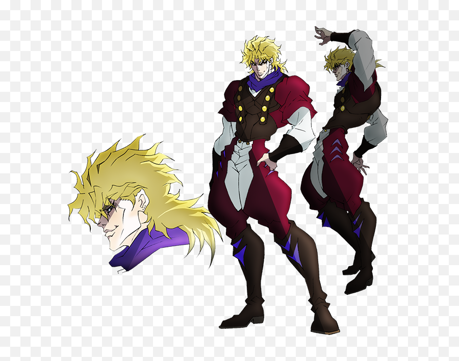 Dio Brando Part 1 Png Hair