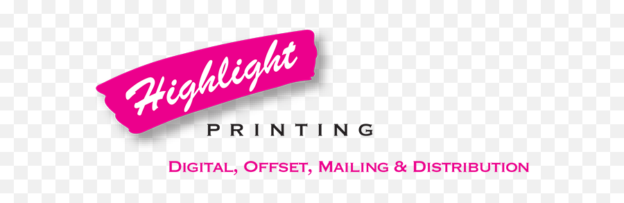 Download Hd Highlight Printing Logo - Highlighter Logo Highlight Printing Logo Png,Highlight Png