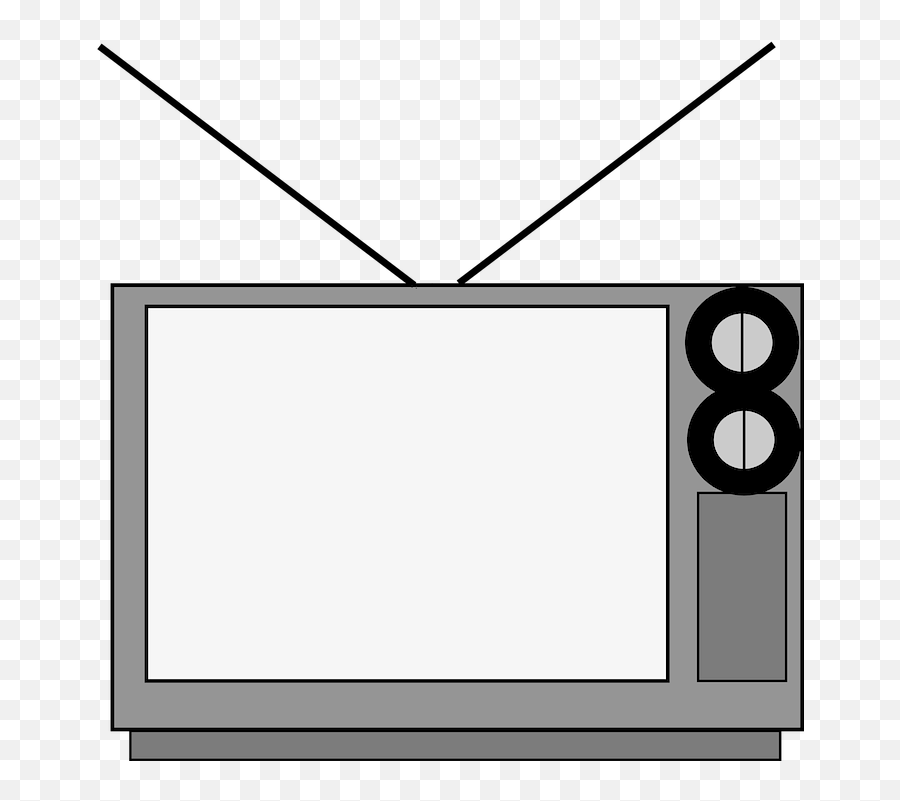 Television Tv Screen - Free Vector Graphic On Pixabay Tv With Antenna Transparent Png,Tv Screen Png