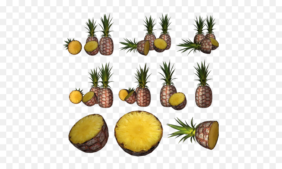 Pineapple Png Images - Abacaxi Cabeca Para Baixo,Pineapple Png