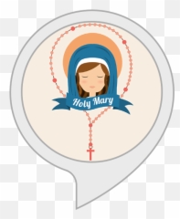 Alexa Skills - Virgen Ilustracion png