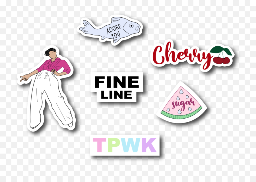 Harry Styles Fine Line Stickers Pack - Language Png,Harry Styles Png