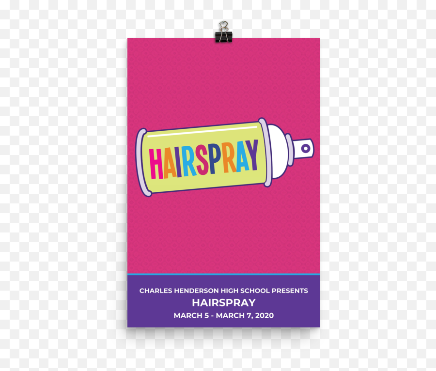 Merchandise - Horizontal Png,Hairspray Logo