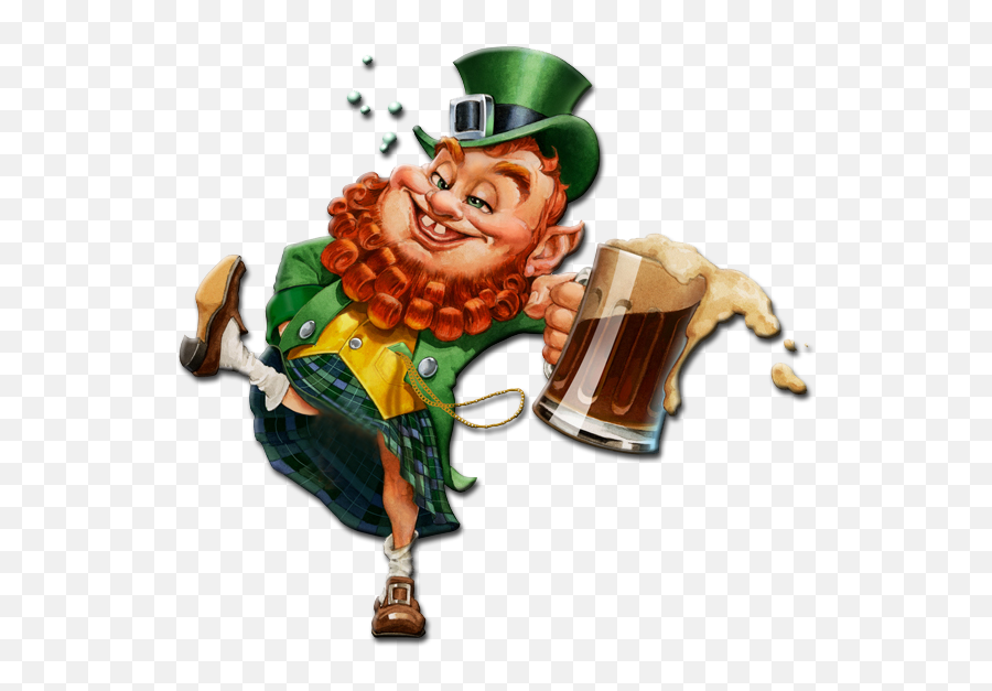 Download Sliceyu0027s Leprechaun - St Patrick Leprechaun Drunk Drunk Irish Leprechaun Png,Leprechaun Transparent