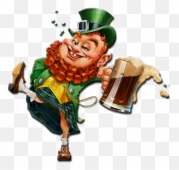Download Sliceyu0027s Leprechaun - St Patrick Leprechaun Drunk Drunk Irish Leprechaun Png,Leprechaun Transparent