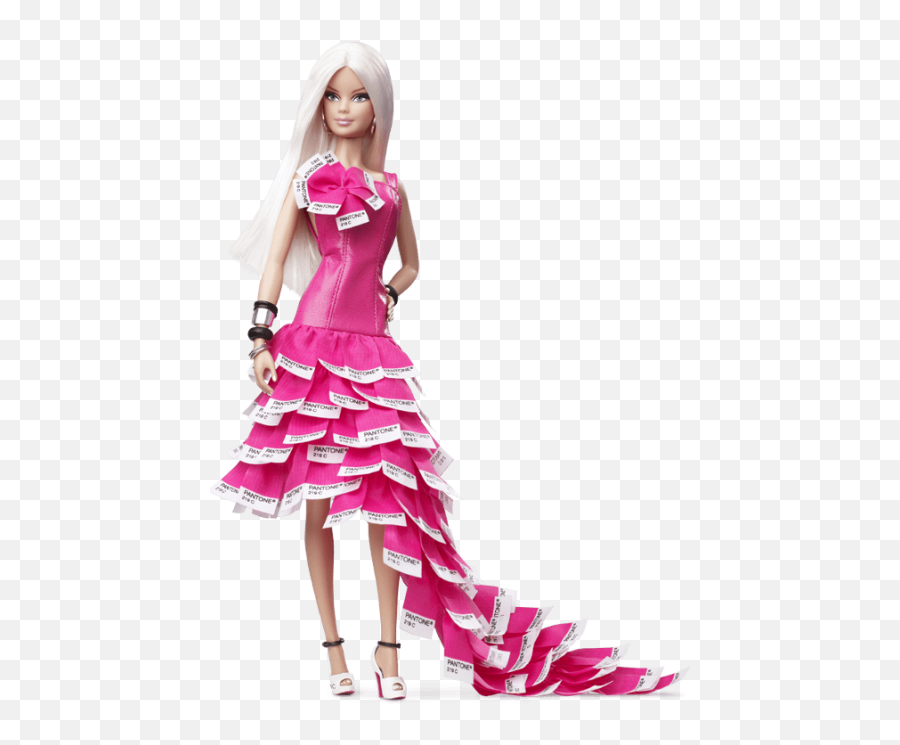 Download Barbie Doll Png - Full Size Png Image Pngkit Pink In Pantone Barbie,Barbie Transparent