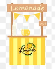 Easy Lemon - Transparent Lemonade Stand Cartoon Png,Stand Png