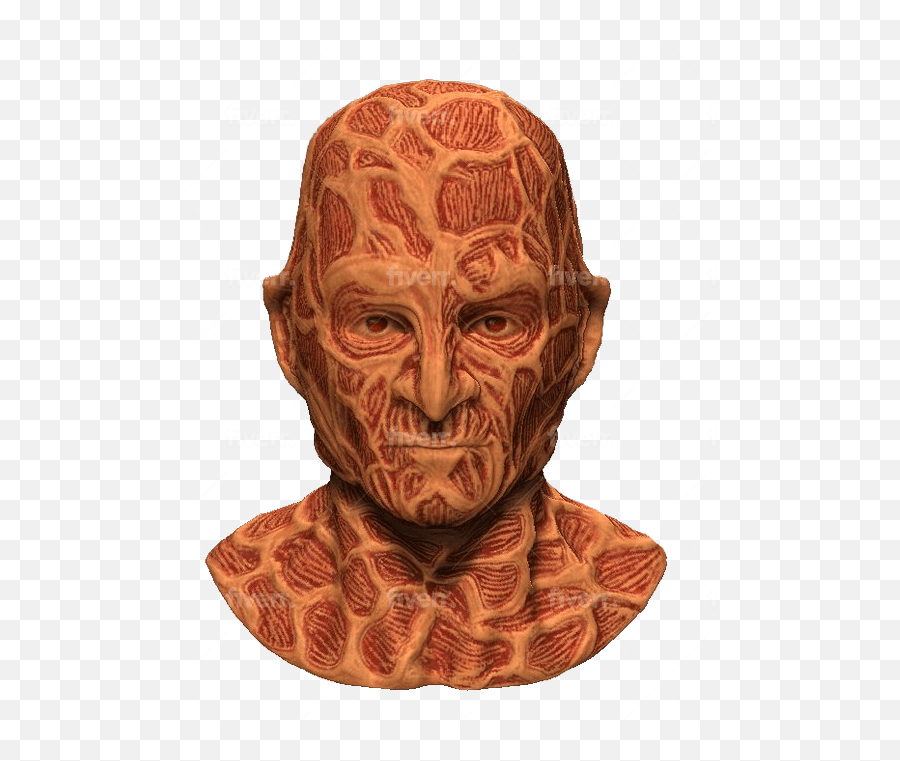 Make The Scary Clown Say Anything - Freddy Krueger 3d Face Texture Png,Scary Clown Png
