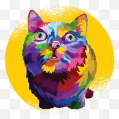 Cool Cat Face Kittens Owners Feline Mammal Kitty Animal Lovers Gift Round Beach Towel - Cat Png,Cool Cat Png