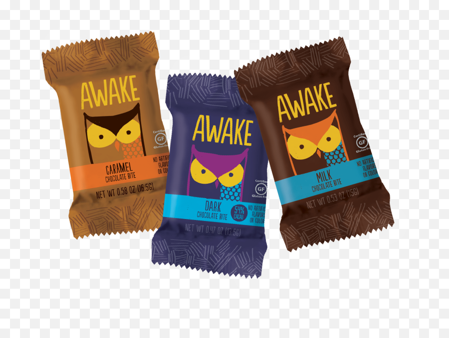 Awake Chocolateu2013 Energy Usa - Awake Caffeinated Chocolate Png,Candy Bars Png