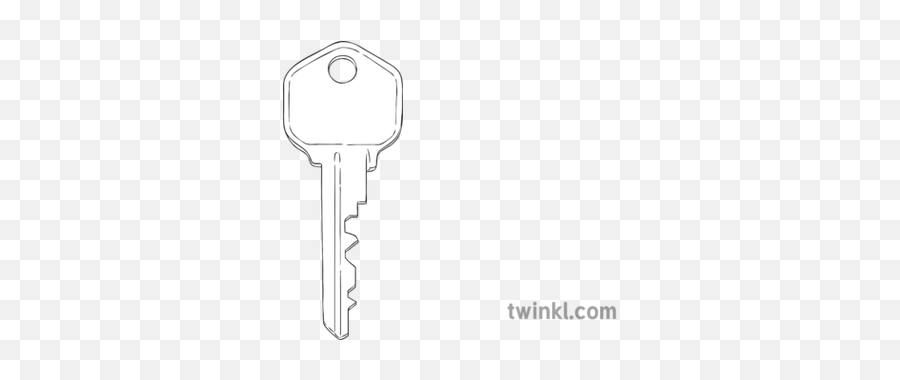House Key Lock Door Metal Ks2 Black And White Rgb - Brain Black And White Right Side Left Side Png,House Key Png