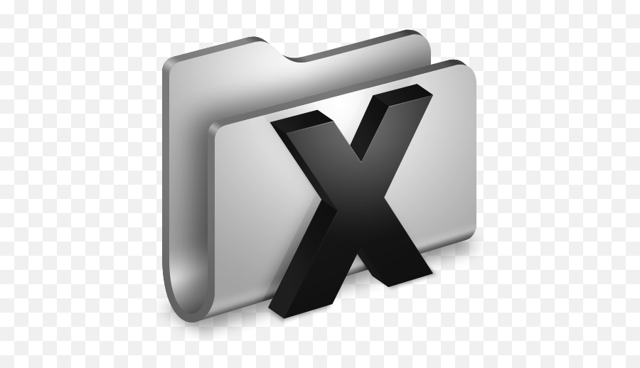 3d White Folder X Icon Png Clipart