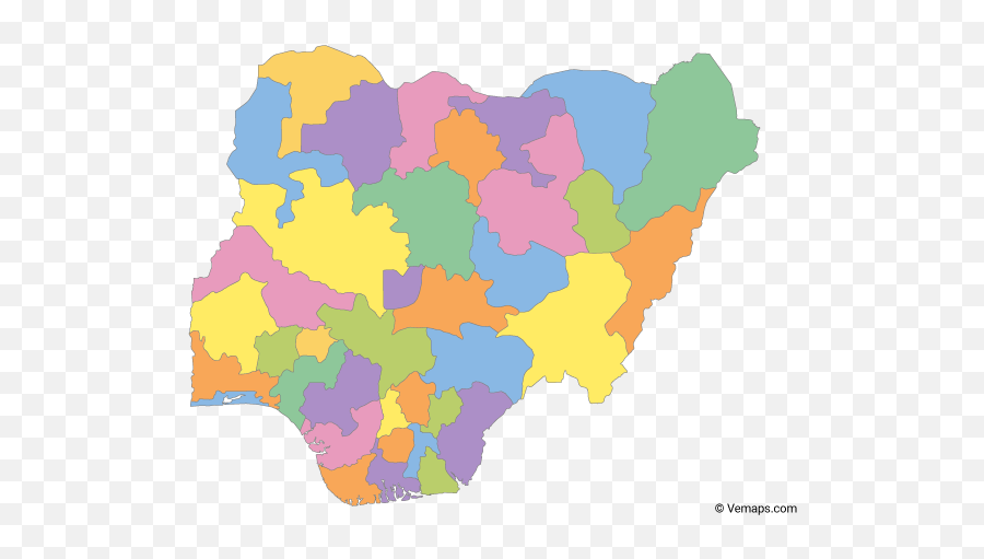 Free Vector Maps - Nigerian Map Vector Png,Nigerian Flag Png