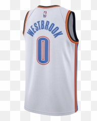Nike Nba Oklahoma City Thunder Russell Westbrook Swingman Home Jersey - Russell Westbrook Okc Home Jersey png