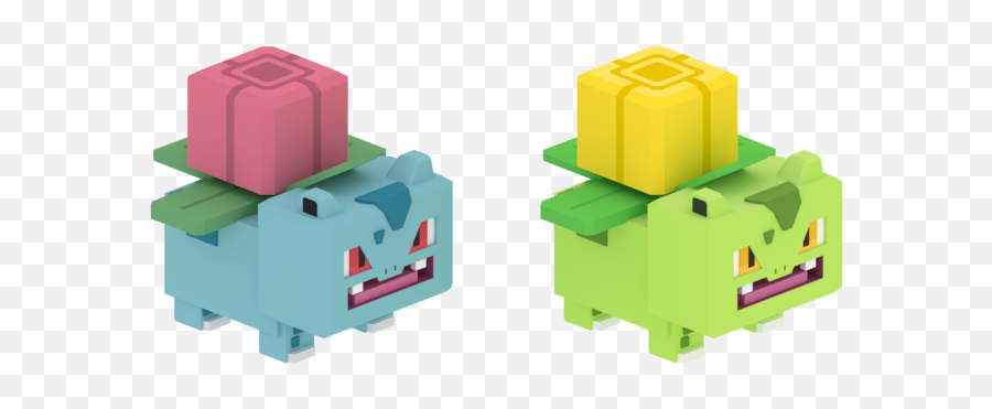 Mobile - Pokémon Quest 002 Ivysaur The Models Resource Pokemon Quest Model Ivysaur Png,Ivysaur Png